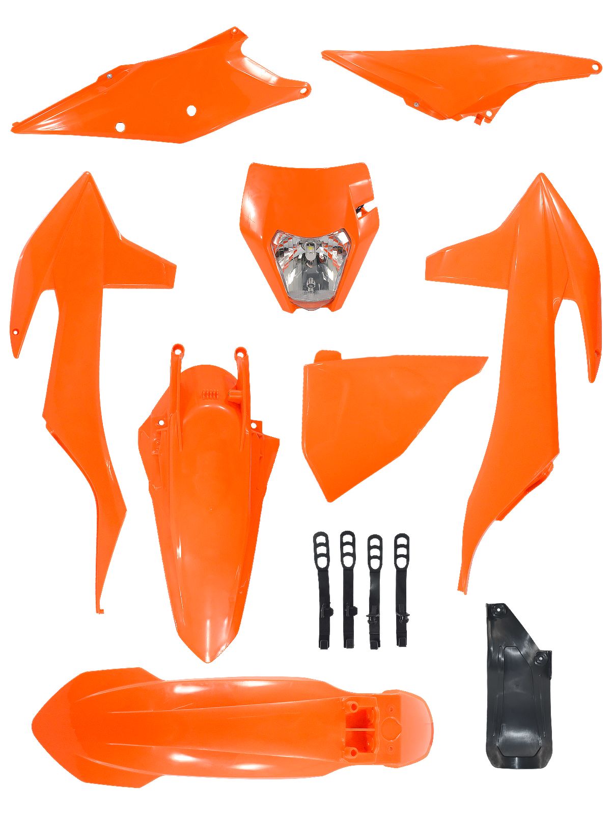 Пластик комплект XN125 XN150 (KTM)